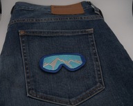 Naszywka Haftowana GOGLE NARCIARSKIE Winter Sport – 9,5 x 5 cm