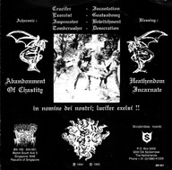 ABHORER-Upheaval of blasphemy sp7 vinyl (M/M) rare