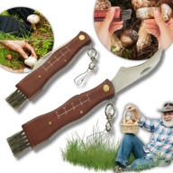 NÓZ SCYZORYK MAŁY DO LASU MYŚLIWSKI ROŚLIIN GRZYBÓW SKŁADANY BRELOK MIARKA
