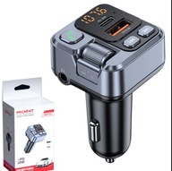 Transmiter FM Bluetooth samochodowy do auta USB-C, Szybkie ładowanie