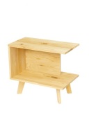 Stolik skandynawski drewniany sosna – stolik kawowy naturalny styl