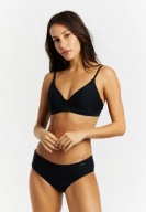 Śliczna markowa bielizna kąpielowa Buffalo EUR 46 dół czarny do bikini