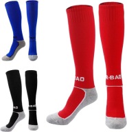 Skarpety piłkarskie dla dzieci roz. 33-38 CZERWONE