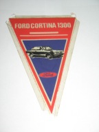 FORD CORTINA 1300 proporczyk z PRL