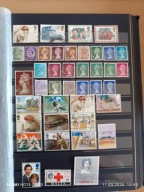 Znaczki Anglii kasowane kl Pope D 3