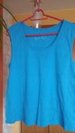 Ładna niebieska ( szafirowa , turkusowa ) bluzeczka - L !!