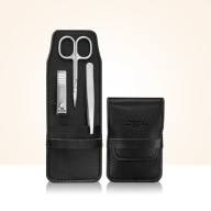 ORYGINALNY ZESTAW DO MANICURE LOREAL + CZARNE SKÓRZANE ETUI - NA PREZENT!