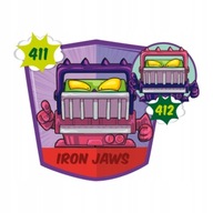 SUPER ZINGS THINGS IRON JAWS 412 FIOLETOWY