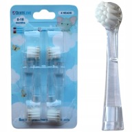 KOŃCÓWKI DO SZCZOTECZKI SEYSSO BABY PENGUIN 0-18 M / 0-1,5 RŻ 4 SZT