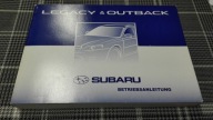 SUBARU LEGACY OUTBACK Instrukcja Ksiazka 2004