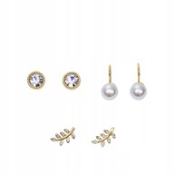 Zestaw 3 par kolczyków Polar Oriflame