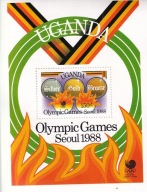 Uganda 1988 ** cena 4,90 zł kat.2€ - sport, IO Seul