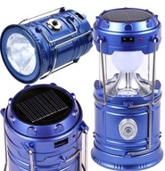 LAMPA TURYSTYCZNA SOLARNA LED LATARKA POWERBANK USB