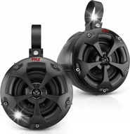 Pyle PLUTV41BK Głośniki montażowe wodoodporne Marine do jachtu łodzi / UTV