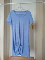 Shein sukienka dzianinowa midi krótki rękaw S 36