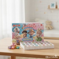 Labubu Kalendarz Adwentowy Codzienna niespodzianka z 24 figurkami i lalkami