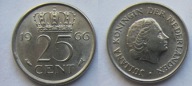 Holandia 25 cent 1966