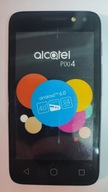 Atrapa eksponat wystawa prezenter smartfon telefon alcatel PIXI4