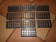 STARA SYGNOWANA FORMA DO CZEKOLADY TABLICZKA 10 SZTUK