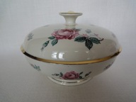 J. SELTMANN VOHENSTRAUS bomboniera cukiernica ok 1950 róże