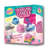 ZESTAW KREATYWNY DO ROBIENIA ŚWIEC DLA DZIECI STNUX