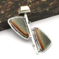 Ładny Wisiorek Imperial Jaspis