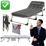 Leżak metal szary Sofotel