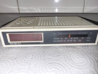 STARE ŁADNE RADIO TRANZYSTOROWE z ZEGAREM = ELECTRONIC UHRENRADIO = z PRL