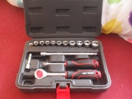 Zestaw kluczy nasadowych 15 elem.