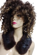 Kołnierz z futra norek