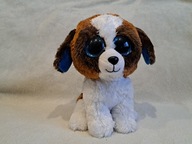 Maskotka Beanie Boos Duke białobrązowy piesek 24cm TY B1