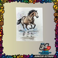 "Galop" Obraz A4 - Aukcje 34. Finał WOŚP