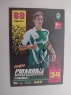 Karta topps match attax autograf Bundesliga Werder Brema Fabio Chiarodia