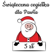 Boże Narodzenie świąteczna cegiełka charytatywna - pomoc Pawłowi