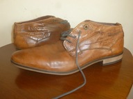 BUGATTI BUTY MĘSKIE--R-43-WKŁ-29,5CM-SKÓRA NATURALNA.WARTO.