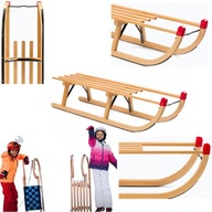 SANKI DREWNIANE DZIECIĘCE DOROŚLI 100 CM MOCNE STABILNE DO 90 KG STABILNE