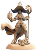 Duskbriner Wiedźma Czarownica Pinup D D&D RPG Druk 3D NSFW