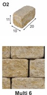 Cegła postarzana OLD2 Combet 20x10x11 Multi 6