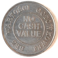 Żeton BEZ WARTOŚCI GOTÓWKOWEJ No Cash Value POLSKA! RR!