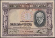 Hiszpania 50 peset 1935 - 516 - Ramon Cajal