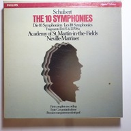 Schubert- Neville Marriner– The 10 Symphonies, Philips, BOX 7LP