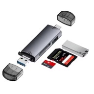 CZYTNIK KART 6W1 USB 3 0 SD TF MICRO USB TYP C
