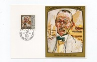 Kartka Pocztowa Liechtenstein Hermann Hesse 1981r.
