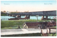 WARSZAWA~ MOST NA WIŚLE~ Stragan? Sklepik? ~ Wyd. K. Wojutyński ok. 1910