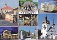 PRZEMYŚL - UL. ZAMKOWA - FONTANNA - ZAMEK - MUZEUM - DWORZEC PKP - CERKIEW