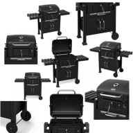 Grill węglowy z szafką na kółkach Koler KE-CH2 termometr