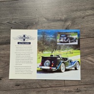 Morgan 4/4 four-seater prospekt folder