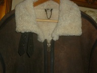 PILOTKA TYB--B-3-R-XL-SKÓRA NAT -WEŁNA NATURALNA OWCZA.