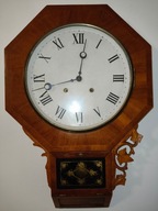 Stary piękny amerykański zegar wahadłowy , do naprawy