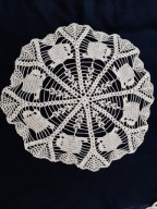 Koronkowa serweta koronka śr 42 cm